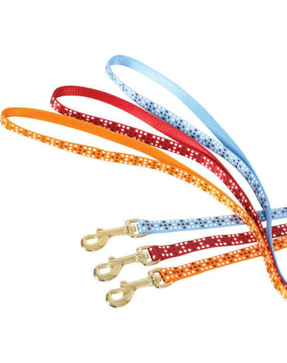 Smycz Nylonowa Dla Kota Colorful 1 m czerwona