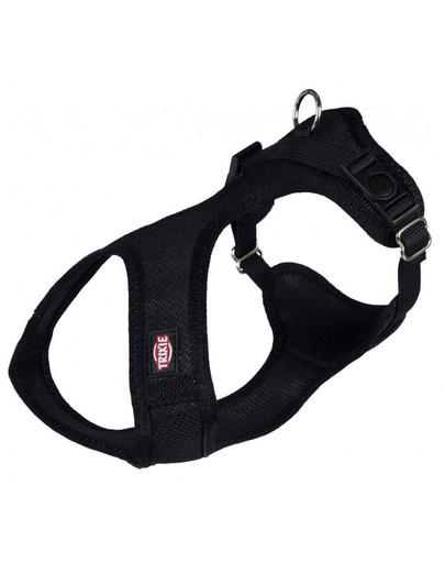 Miękkie Szelki S–M: 35–60 cm/20 mm Czarny