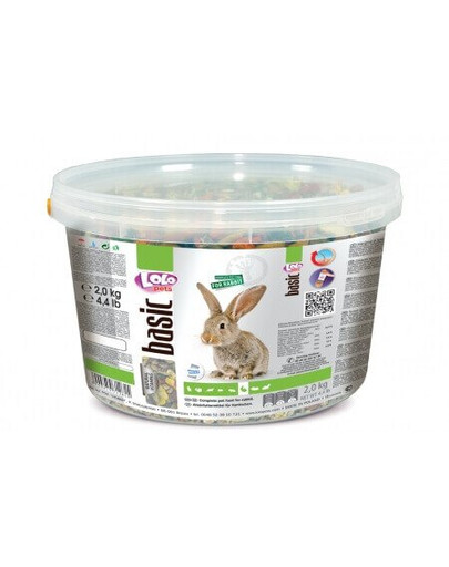 Pokarm Dla Królika- Wiaderko 2 kg