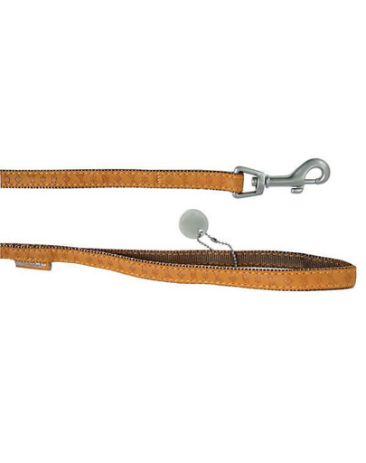 Smycz Mac Leather 10 mm/1,2 m Kol. Pomarańczowy