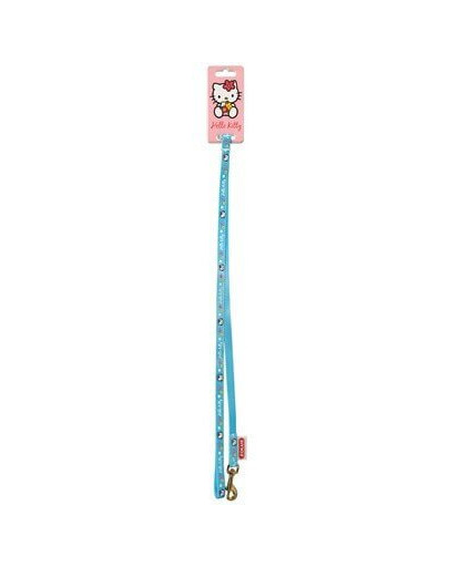 Smycz HELLO KITTY 10mm/1m kol. niebieski