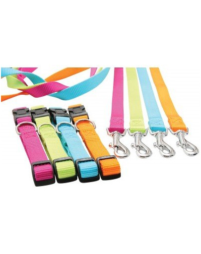 Smycz Nylon 1 m/10 mm Kol. Pomarańczowy