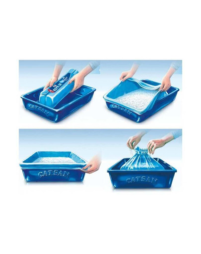 Smart Pack Mata ze żwirkiem do kuwety 2 x 4l