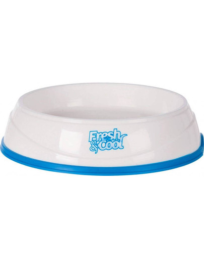 Miska Chłodząca Fresh & Cool Cats 0.25 L /O 17 cm Biało-Niebieski