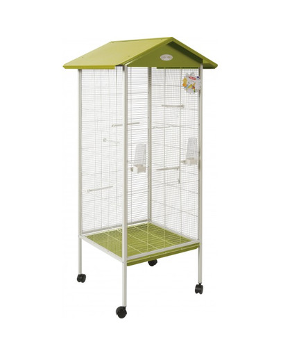 Woliera Arabesque Jade 165X74,5X78 cm Kolor Oliwka