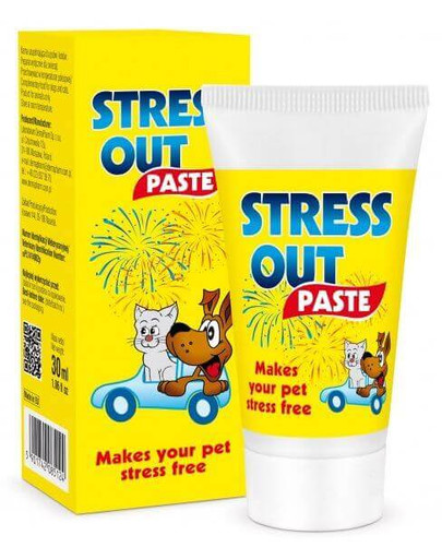 Stress Out - Preparat Uspokajający Dla Psów i Kotów - Pasta 30 ml
