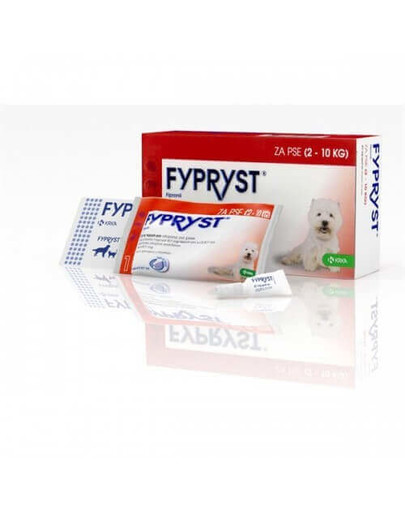 FYPRYST 67mg/0,67 ml pies 2-10 kg (3 pipety)