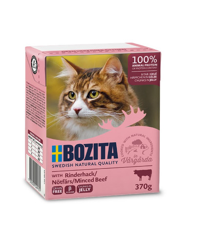 Kawałeczki mięsa w galaretce z wołowiną 370 g