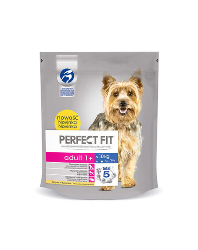 Adult (1+ lat) Bogaty w Kurczaka dla psów ras małych 4 x 1.4 kg