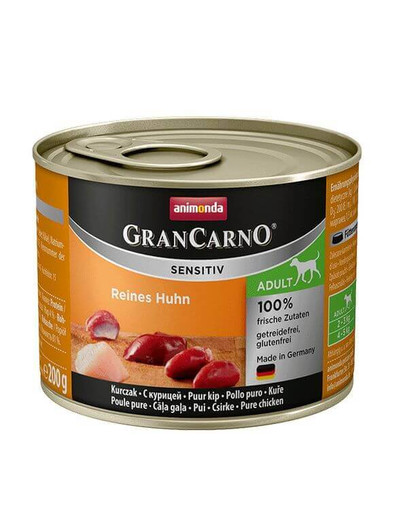Grancarno Sensitive Puszka Kurczak 200 g