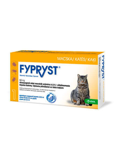 FYPRYST 50 mg/0.5 ml  kot (10 pipet)