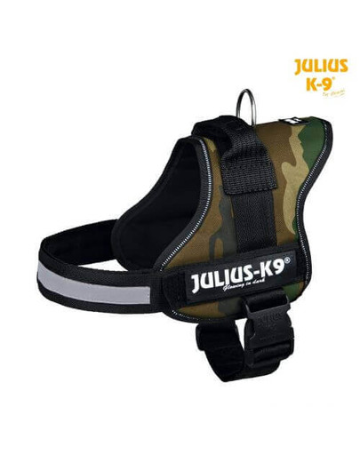 Szelki Julius-K9, Kamuflaż, Mini-Mini/S: 40–53 cm