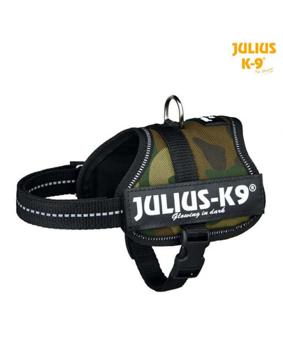 Szelki Julius-K9, Kamuflaż, Baby 2/XS–S: 33–45 cm