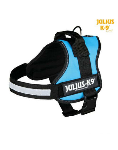 Uprząż Julius-K9, Akwamaryna, Baby 2/XS–S: 33–45 cm