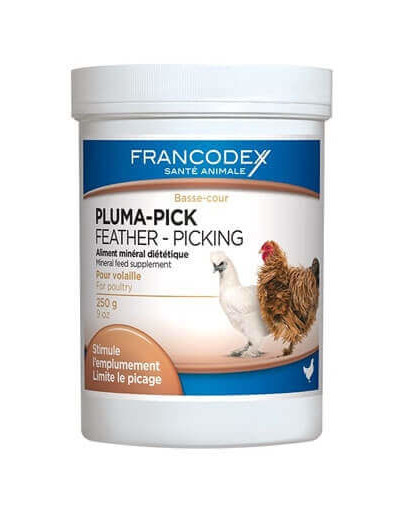FRANCODEX Pluma-Pick Preparat dla drobiu stymulujący wzrost piór 400 g
