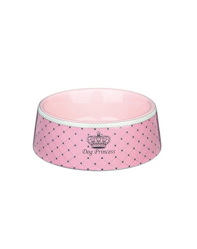 Miska ceramiczna dla psa 180 ml / 12 cm różowa