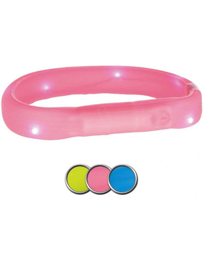 Opaska świecąca USB L–XL: 70 cm/18 mm