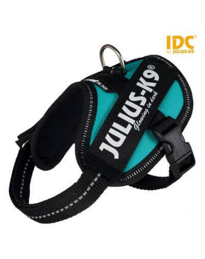 Szelki Julius-K9 IDC Mini/M: 49–67 cm/22 mm Petrol