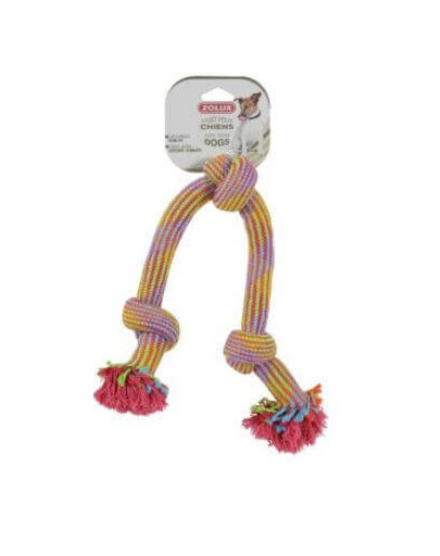 Zabawka Sznurowa 3 Węzły Kolorowa 48 cm