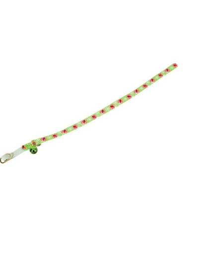 Obroża Nylonowa Dla Kota Butterfly 30 cm Zielona