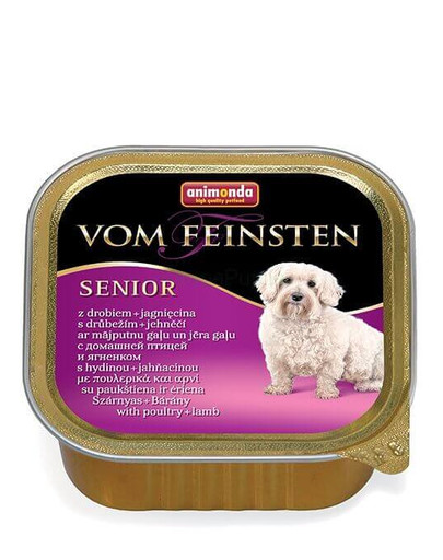 vom Feinsten Senior Drób z Jagnięciną 150 g