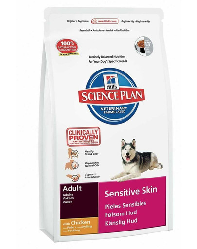 Science Plan Canine Adult Sensitive Skin 12 kg