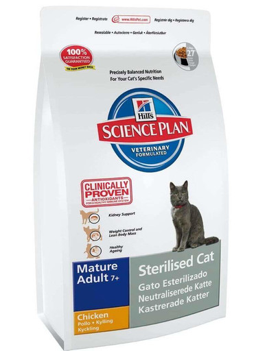 Science Plan Feline Mature Adult Sterilised Cat Chicken 300 g