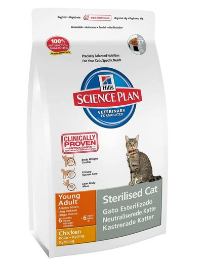 Science Plan Feline Young Adult Sterilised Cat Tuna 1,5 kg