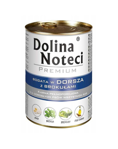 Premium Bogata W Dorsza Z Brokułami 0,4 kg