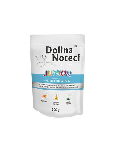 Premium Junior Bogata W Jagnięcinę Karma Dla Psa 0,3 kg