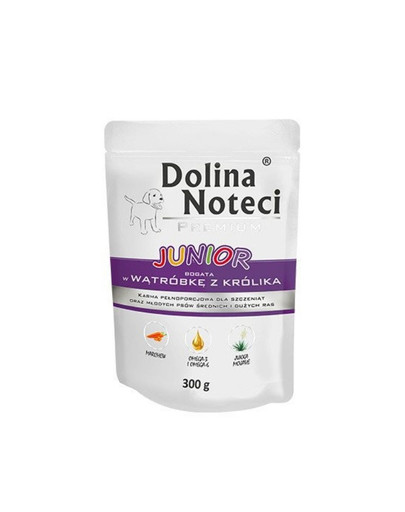 Premium Junior Bogata W Wątróbkę Z Królika Karma Dla Psa 0,3 kg