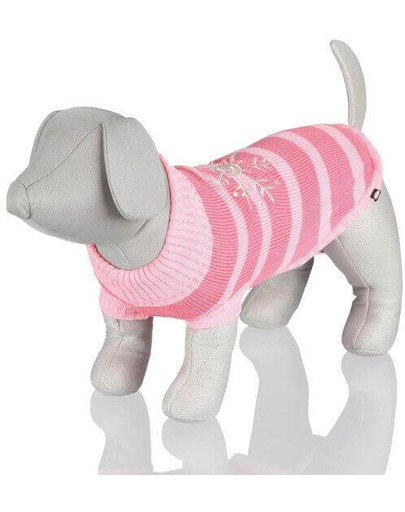 Sweterek dla psa richmond. s: 40 cm. różowy