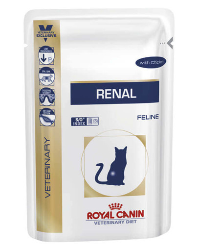 Renal Feline kurczak 48 x 85 g