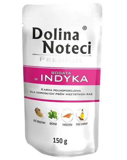 Premium Bogata W Indyka Karma Dla Psa 150g
