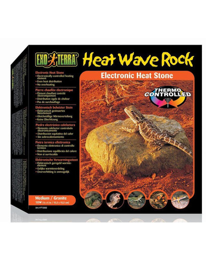 Kamień grzewczy Heat Wave Rock M, 10W 15.5 x 15.5 cm