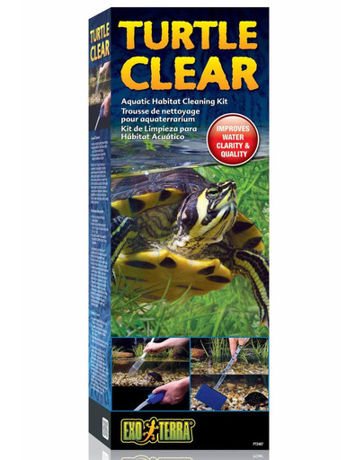 Zestaw do czyszczenie akwariów dla żółwi Turtle Clear