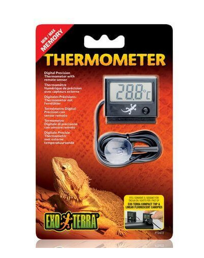 Termometr elektroniczny do terrariów
