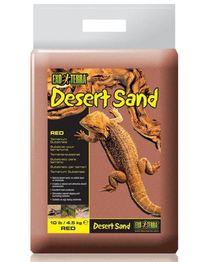 Podłoże Desert Sand czerwone 4.5kg