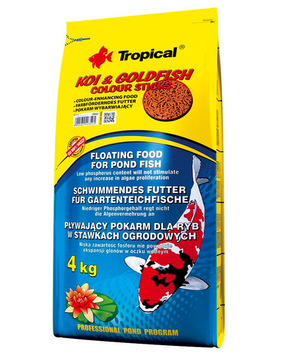 Koi&Goldfish colour sticks 4 kg