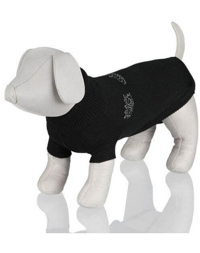 Sweterek dla psa kingston'. czarny. m. 45 cm