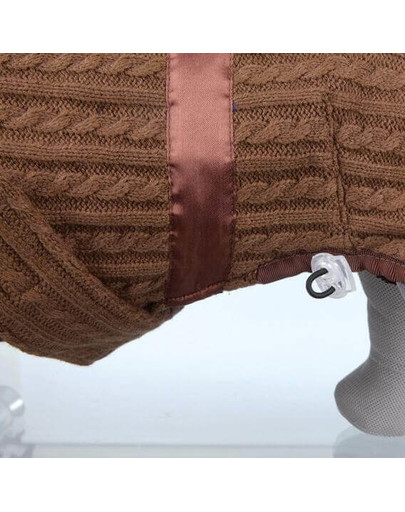 Sweterek tropea s 35 cm brąz