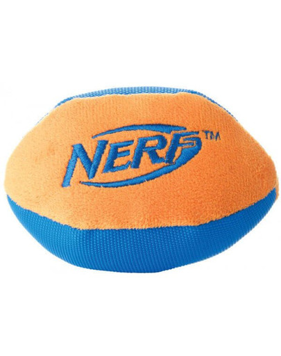 Nylonowa piłka rugby do szarpania L zielona/pomarańczowa