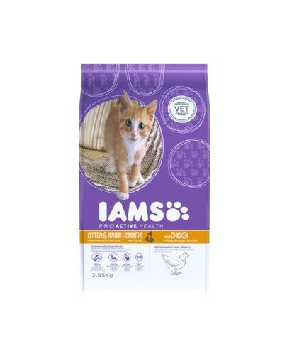 Cat Kitten & Junior All Breeds Chicken 2.55 kg