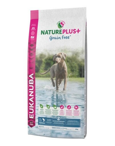 Nature Plus+ Puppy Grain Free Salmon 10 kg