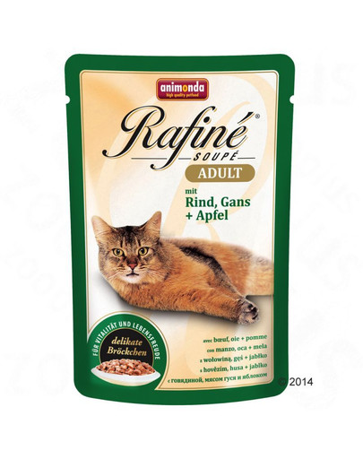 Saszetka Rafine Soupe Wołowina/Gęś/Jabłko 100 g