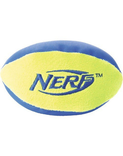 Nylonowa piłka rugby do szarpania M zielona/pomarańczowa 2szt.