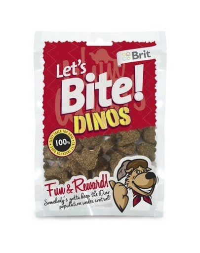 Care Let's Bite Dog Dinos 150g