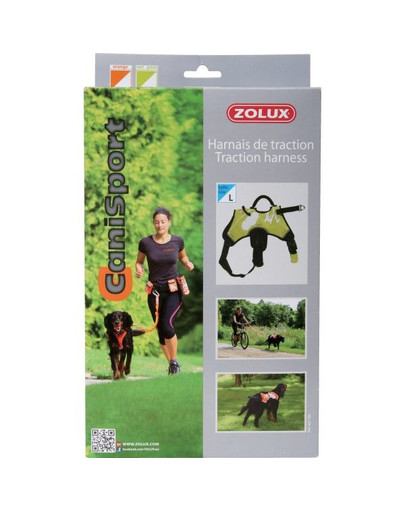 Szelki Pociągowe Canisport XL Kol. Pomarańczowy