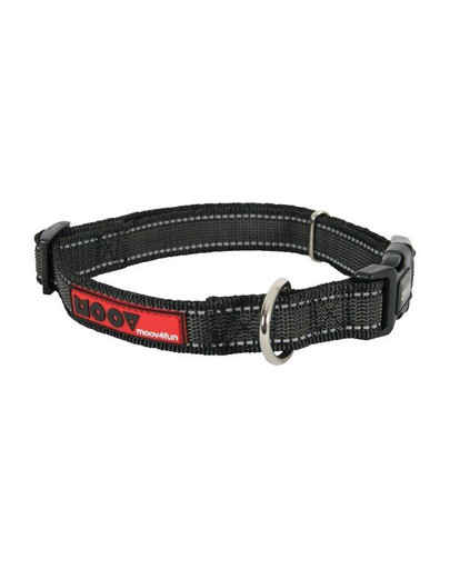 Obroża regulowana m OOV 40mm czarna