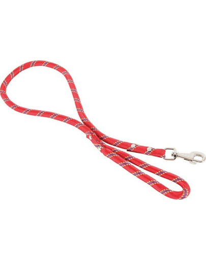 Smycz Taśma Okrągła 13mm/ 2m Czerwona